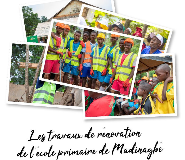 Les travaux de rénovation de l’école primaire de Madinagbé