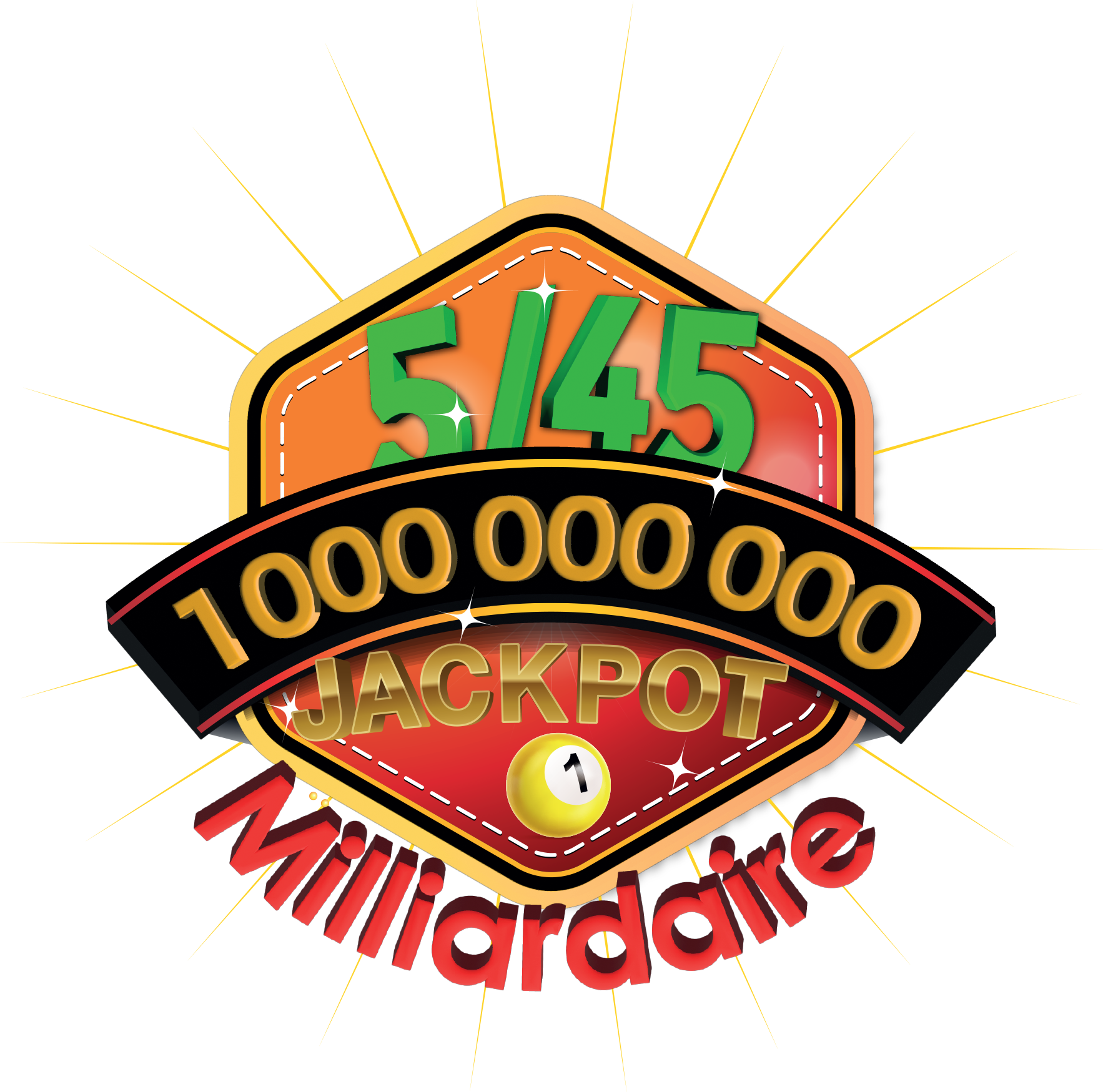 LOGO JACKPOT MILLIARDAIRE